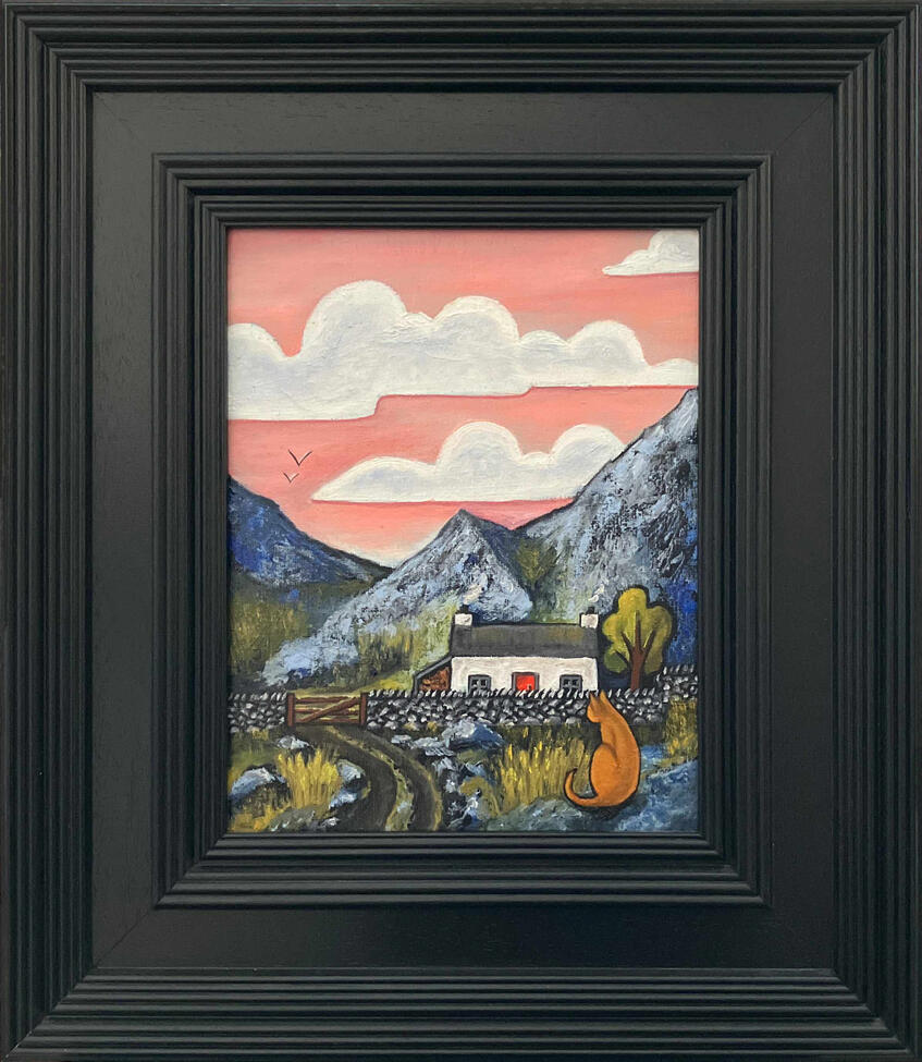 On The Prowl - 25.4cm x 20.32cm - £195